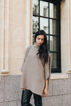 ELMNTL NYC Sustainable fashion poncho sweater