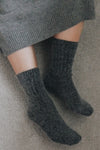 Super Soft Wool Socks - Charcoal