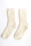 Super Soft Wool Socks - Cream