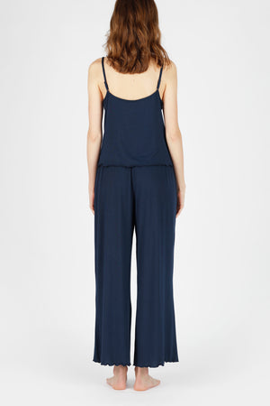 All-Day-Chic PJ Top - Navy Blue
