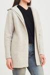 Double layered cardigan