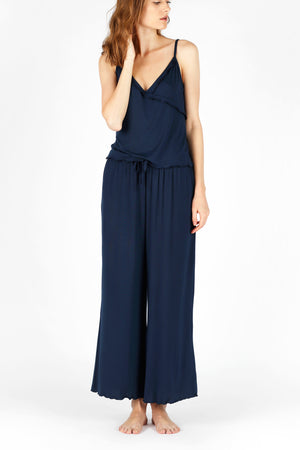 All-Day-Chic PJ Top - Navy Blue