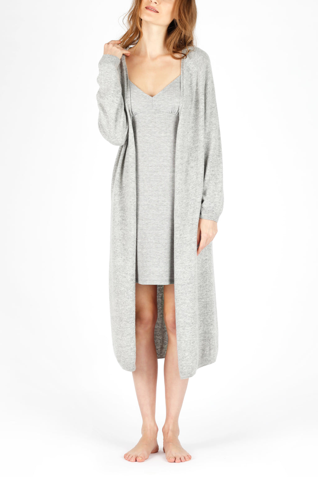 ELMNTL NYC Sustainable Fashion Loungewear Sweater Cardigan