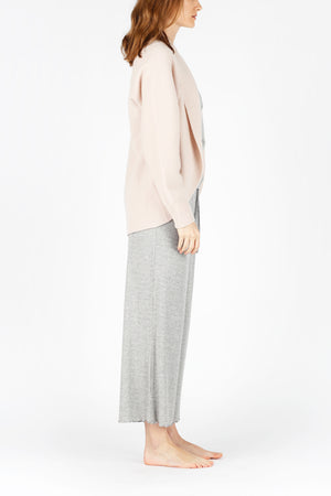 ELMNTL NYC Sustainable Fashion Sleepwear Loungewear Sweater Cardigan