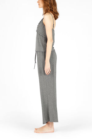All-Day-Chic Pajama Pant - Charcoal