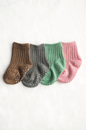 Toddler Cotton Socks (4 Pack)