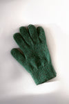 3D-Printed Wool Gloves - Forest Green