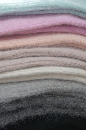 Super Soft Wool Socks - Cream