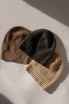 3D-Printed 100% Cashmere Beanie - Charcoal