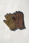 3D-Printed Touch-Screen Gloves - Olive