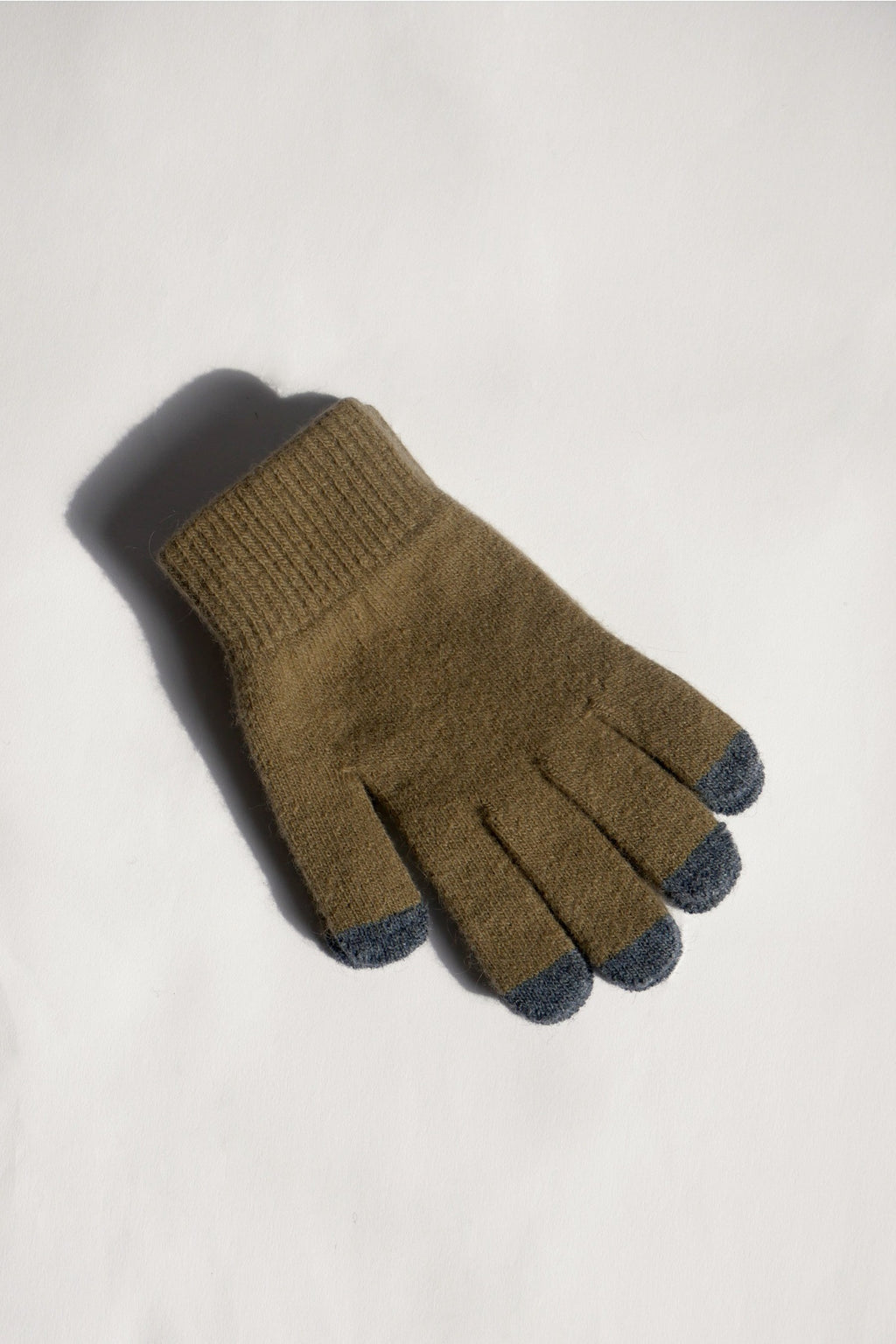 3D-Printed Touch-Screen Gloves - Olive