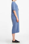 3D Printed Cashmere Dress - Blue