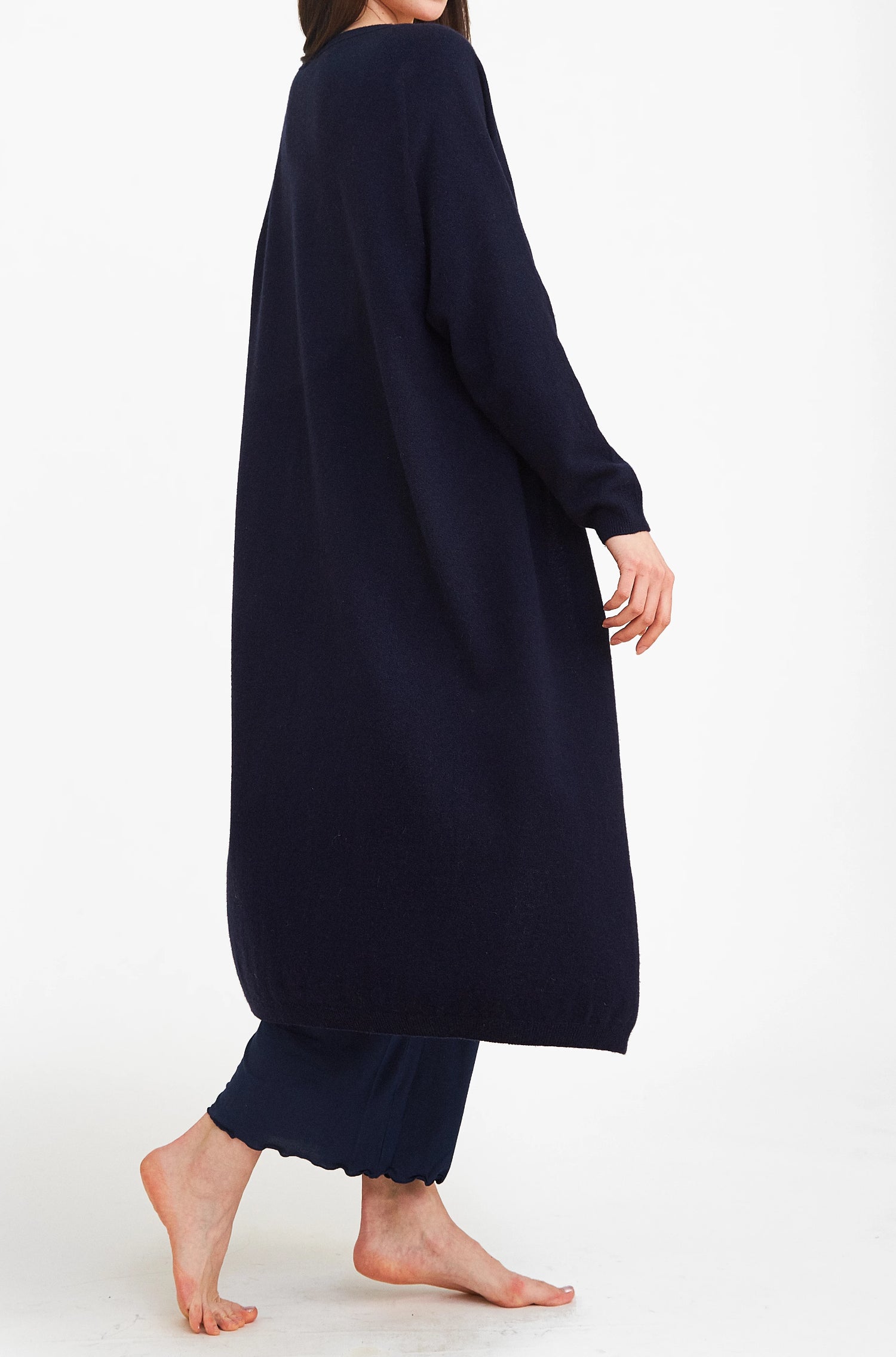 ELMNTL NYC Women s Luxury Sustainable Loungewear Cozy Long Cardigan