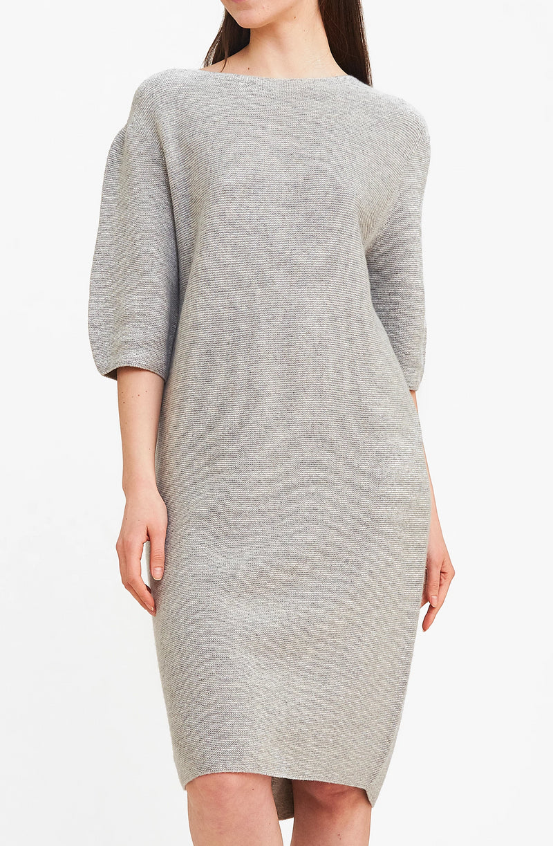 On-the-go Sweater Dress - Grey
